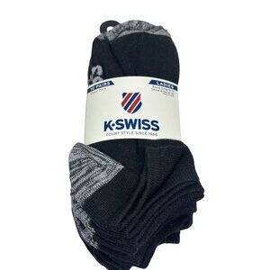 NEW K-Swiss 10-Pair Low Cut Socks Women's 9-11 Athletic Casualwear Shoe 4-10
